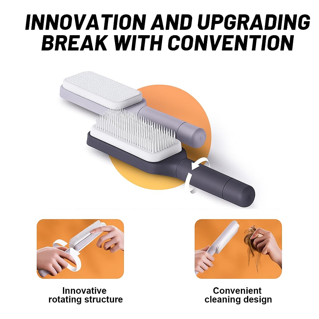 Tressy Self Cleaning Hair Brush