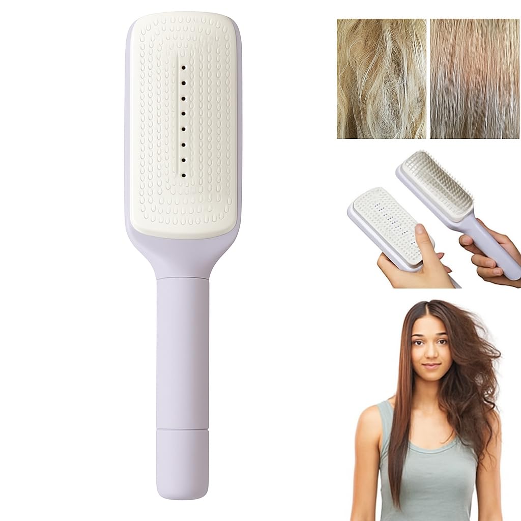 Tressy Self Cleaning Hair Brush