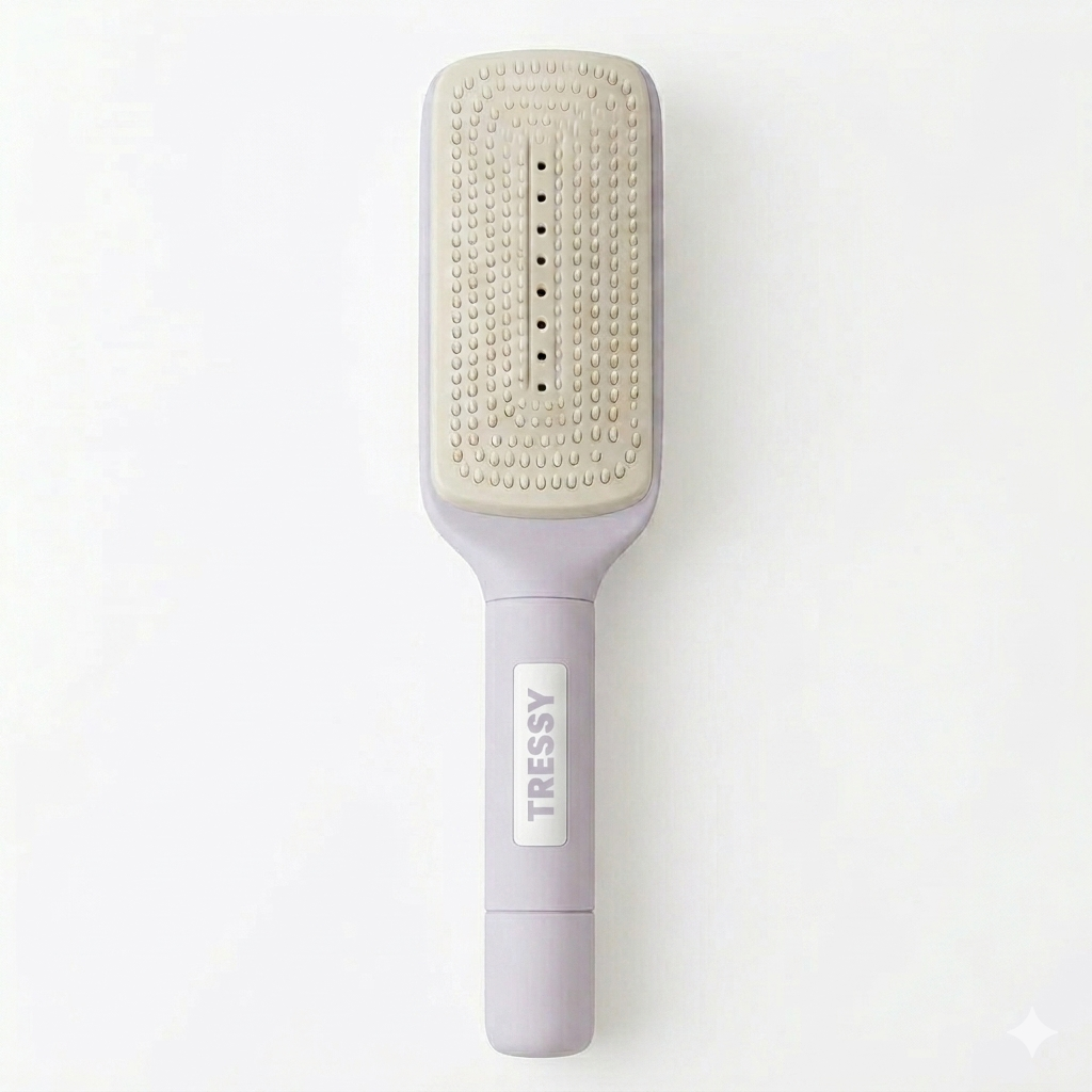 Tressy Self Cleaning Hair Brush